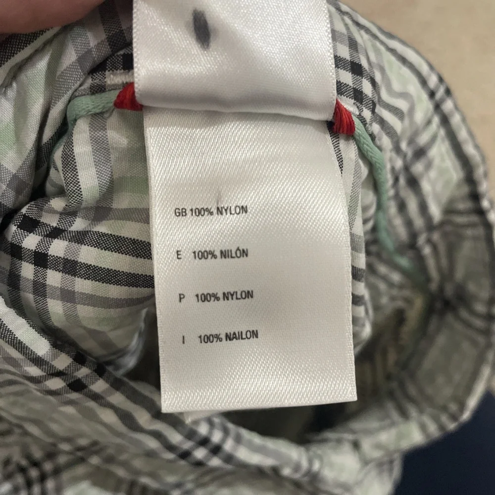 The North Face Women's XL Plaid Shirt Green Gray Button Front Outdoor Hiking - Picture 10 of 11